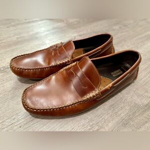 Johnston & Murphy Brown Leather Loafer (10.5D)